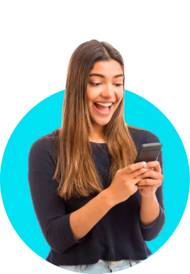 Footer Girl Banner  Mobile